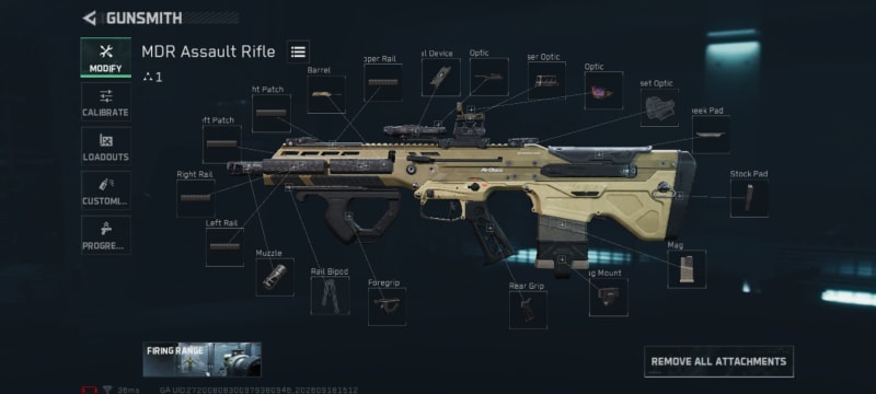 Build screenshot