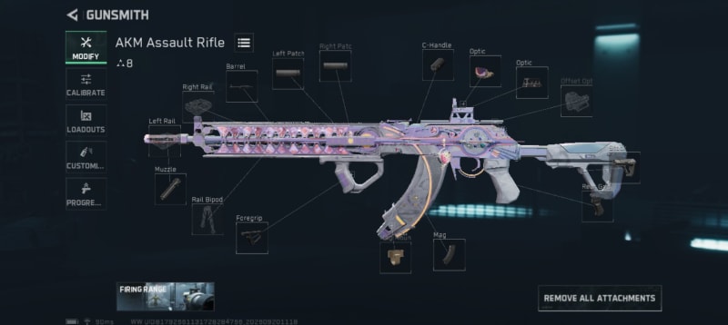 Build screenshot