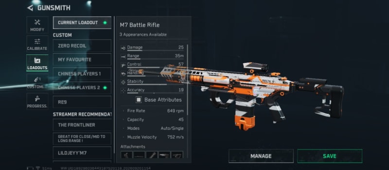 Build screenshot