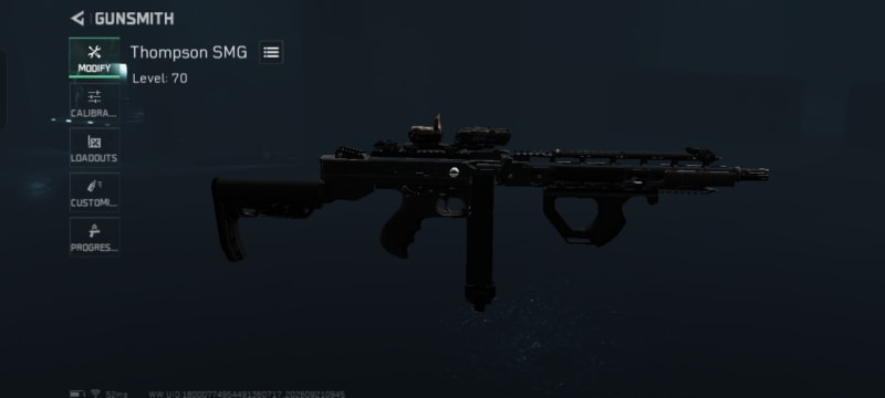 Build screenshot