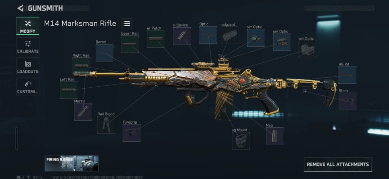 Build screenshot
