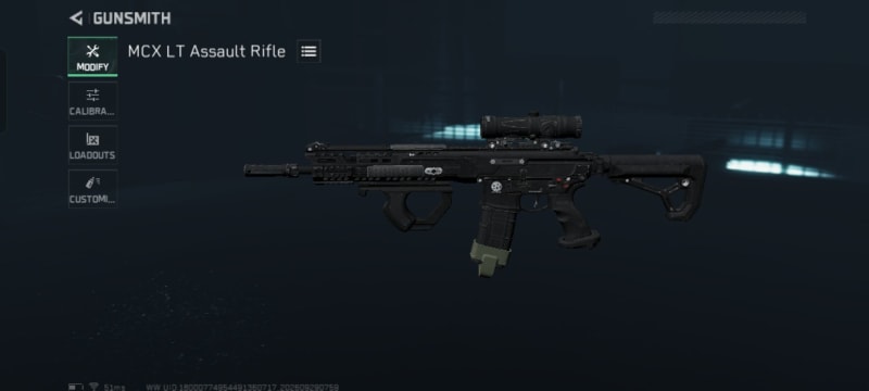 Build screenshot