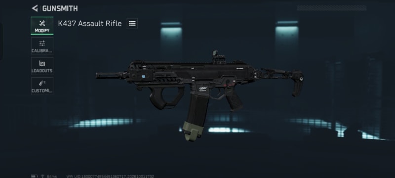 Build screenshot
