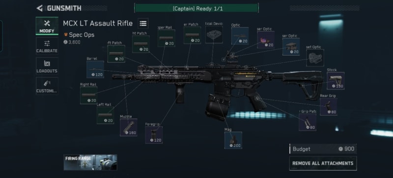 Build screenshot