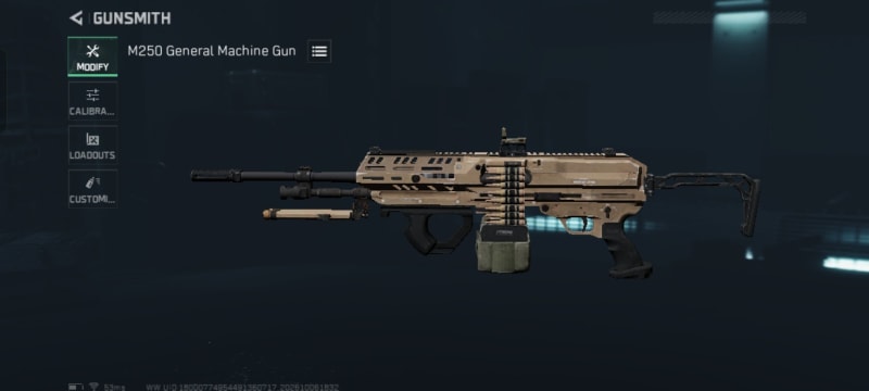 Build screenshot
