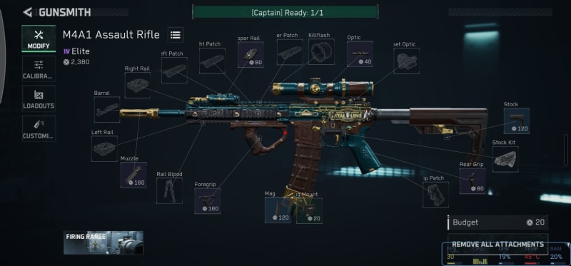 Build screenshot