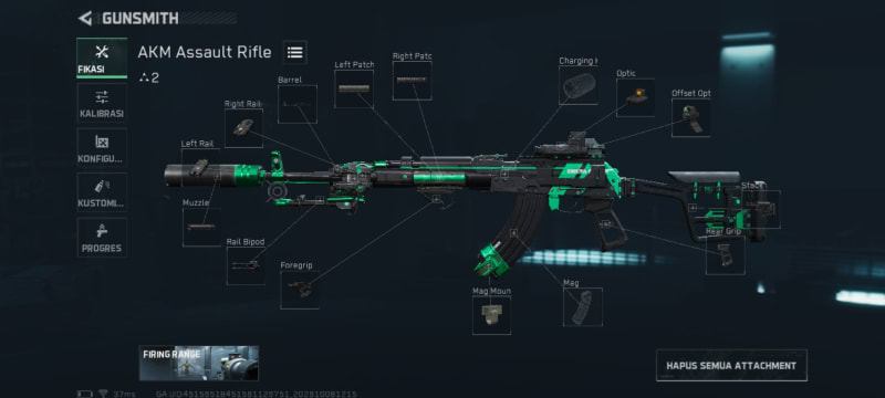 Build screenshot
