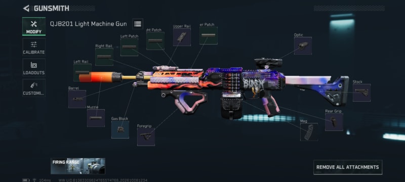Build screenshot