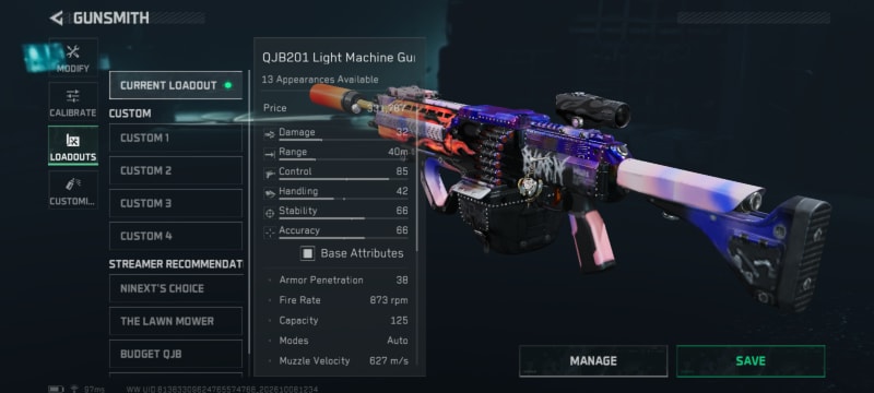 Build screenshot