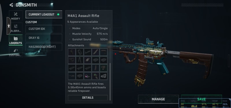 Build screenshot