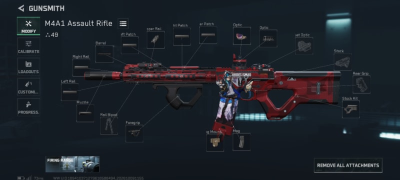 Build screenshot