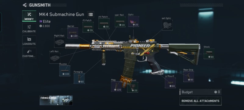 Build screenshot