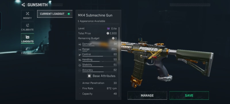 Build screenshot