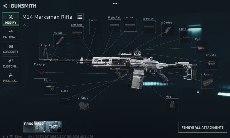 Build screenshot