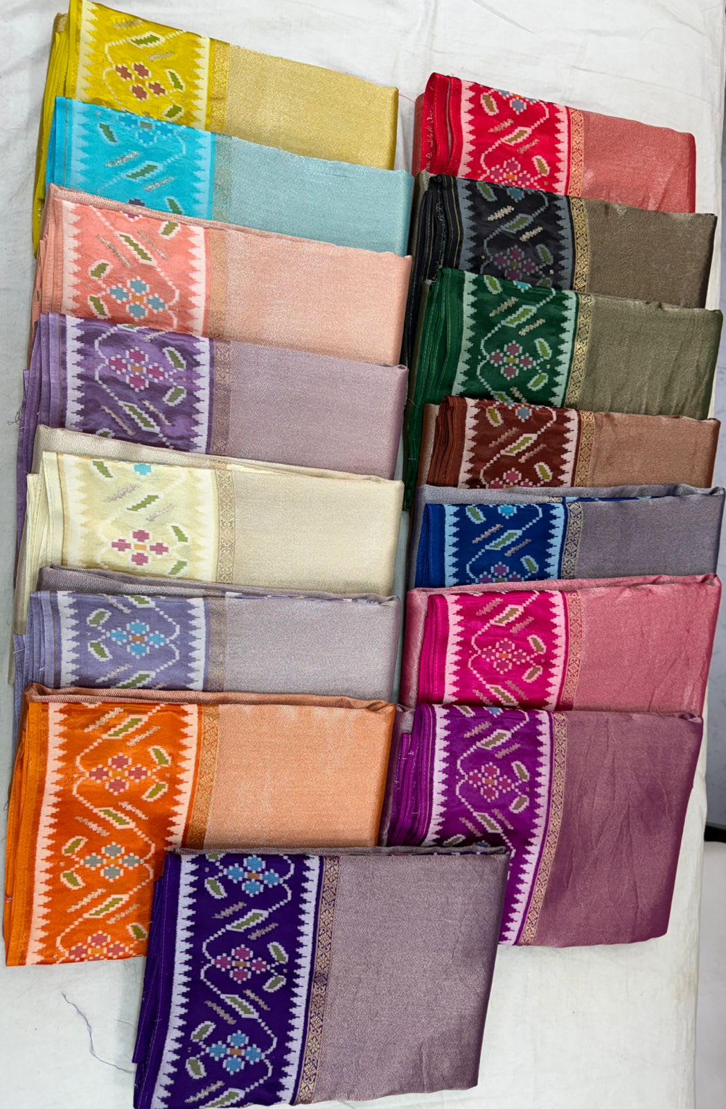 Saree with Patola Border