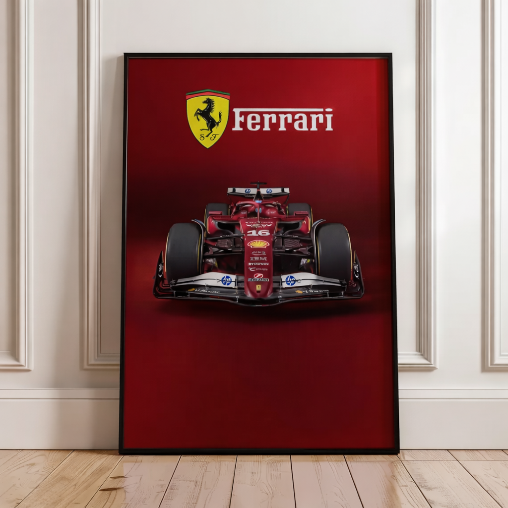 Formula 1 Car Frontal View Home/Offie Decor view 3