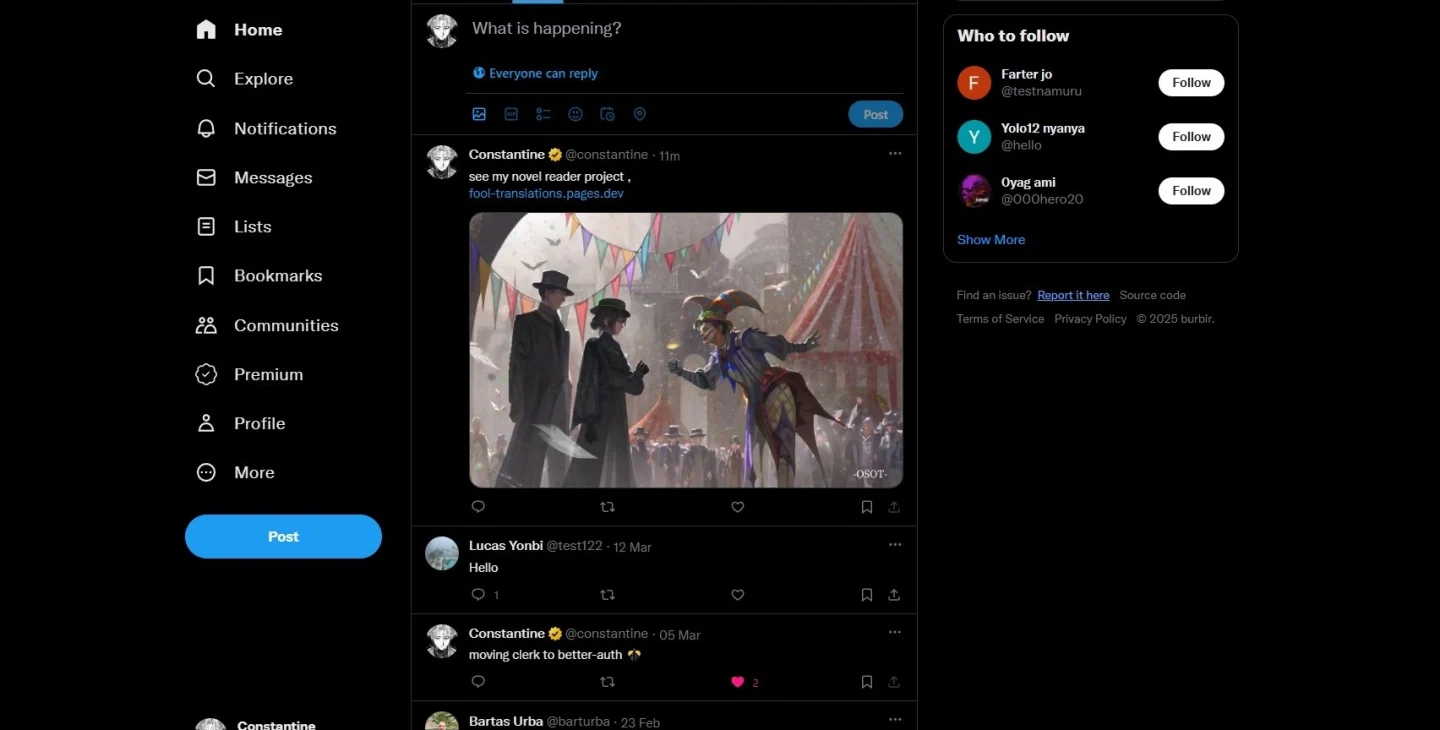 Project Social Media App