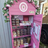 Angie's Crazy Bakes cake shed