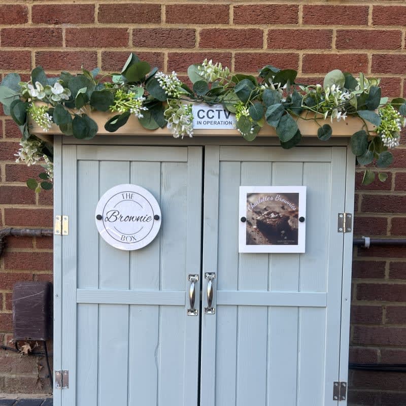 The Brownie Box by Charlottes Brownies cake shed