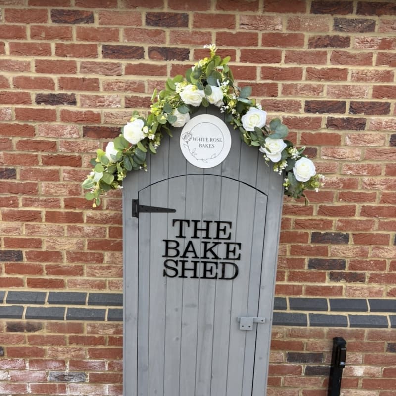 White Rose Bakes cake shed