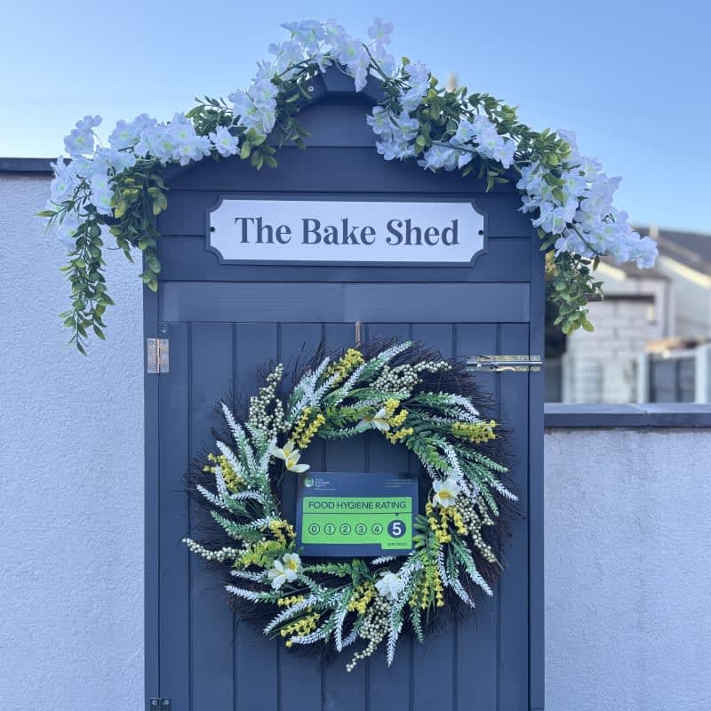 Bible's Bakes cake shed
