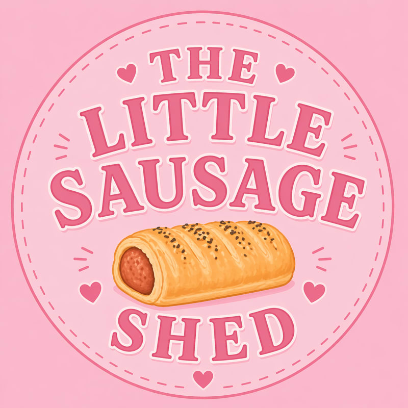 The Little Sausage Shed cake shed