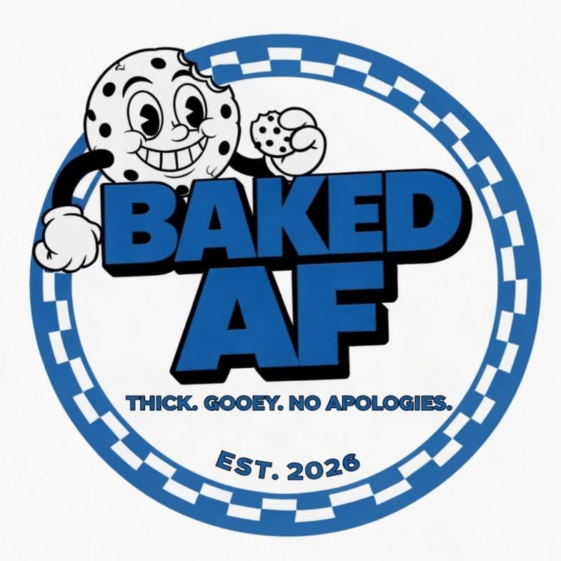 Baked AF cake shed
