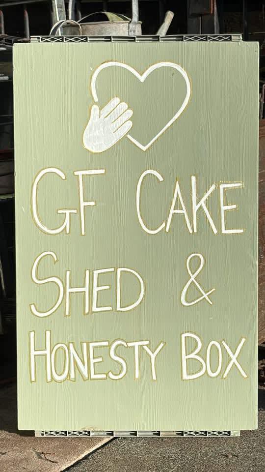 Honesty Box at Firth cake shed