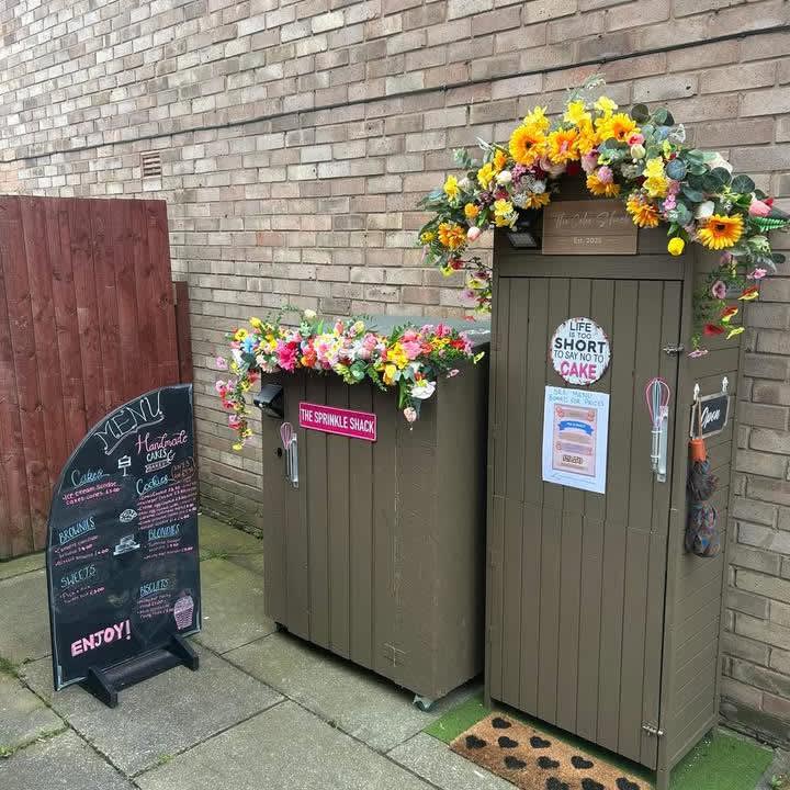 Crofty Cakes cake shed
