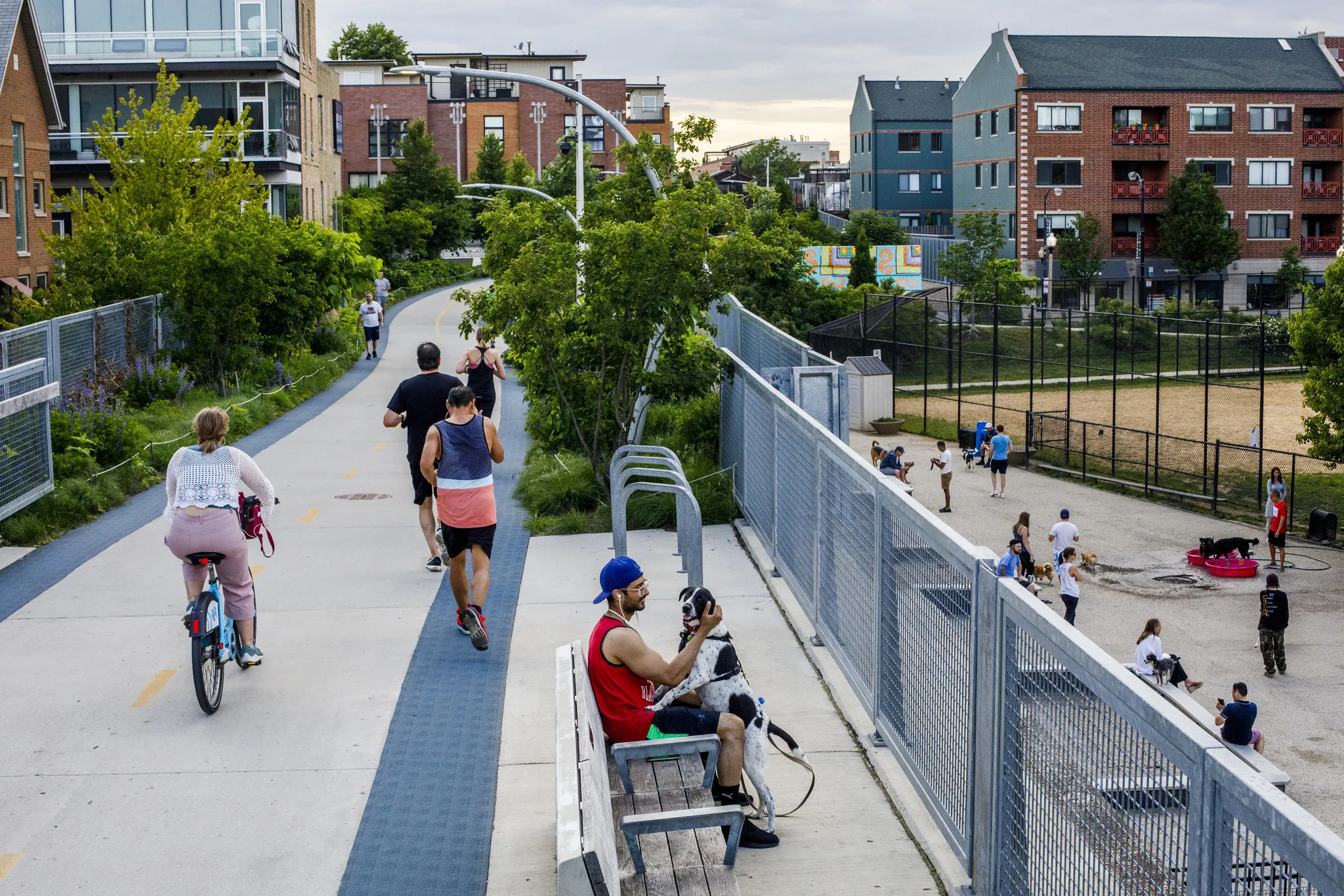 The 606 Trail - Bloomingdale Trail