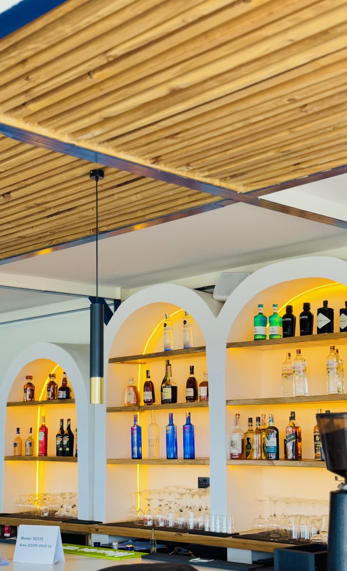 Azzurri Rooftop Sunset Views into Kigali Night