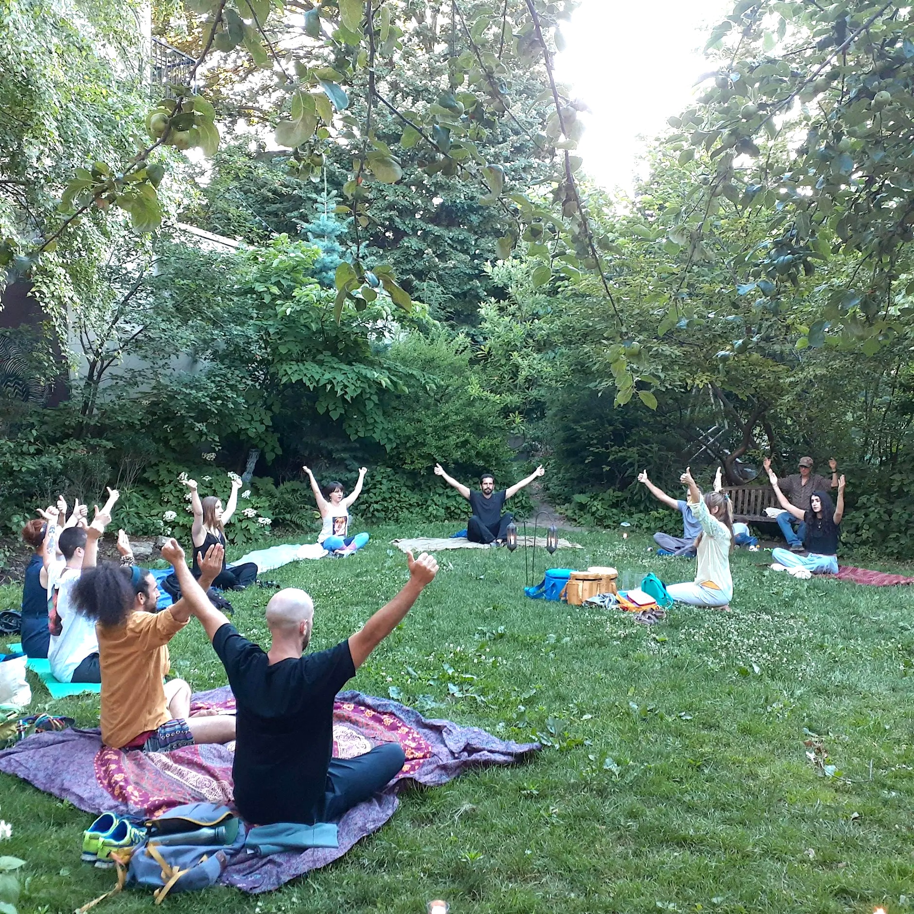 Outdoor Yoga