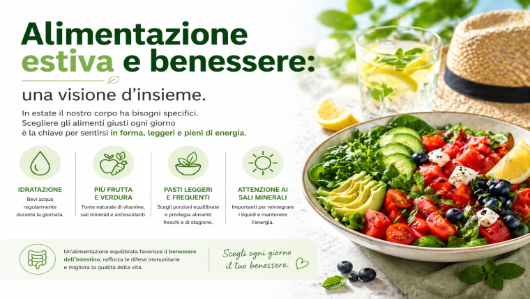 Alimentazione estiva e preparazione alla stagione: guida completa del Dott. de Franchis