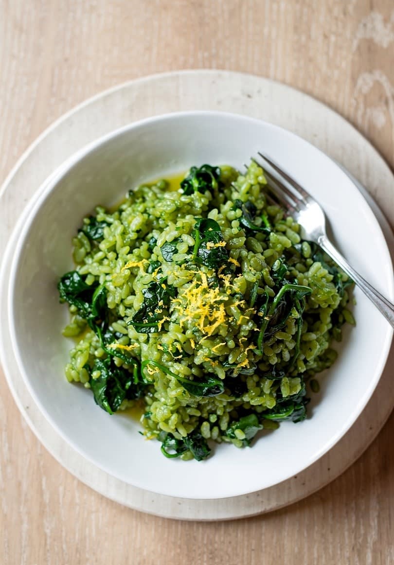 Riso Verde con Spinaci e Limone