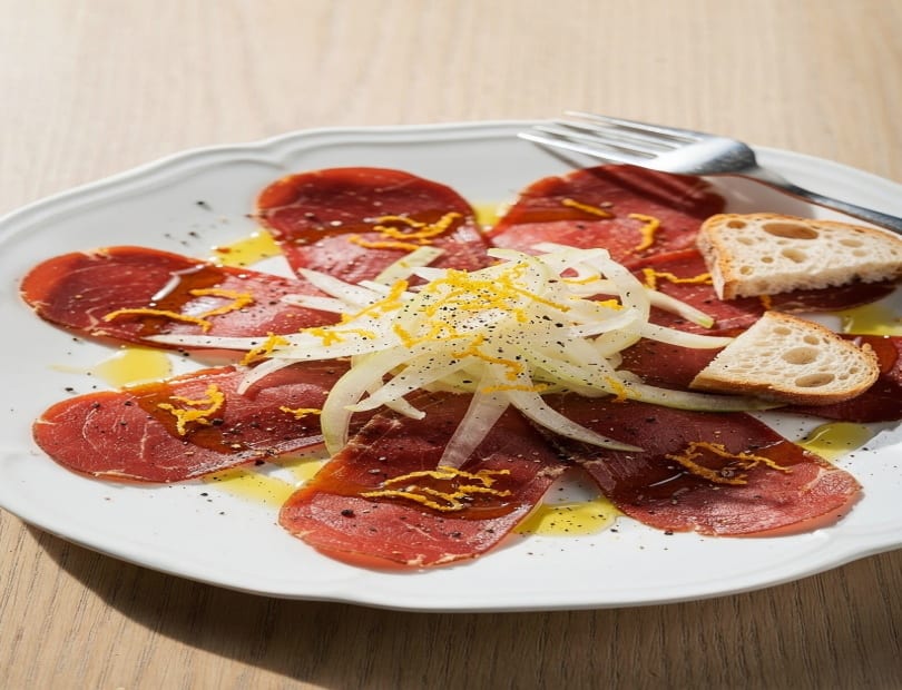 bresaola finocchi arancia ricetta
