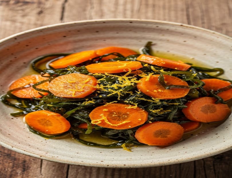 alghe wakame carote limone ricetta