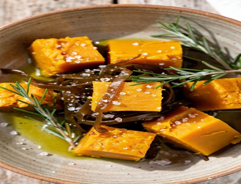 alghe kombu zucca rosmarino ricetta