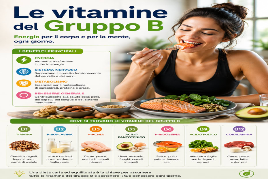 Le vitamine B - copertina