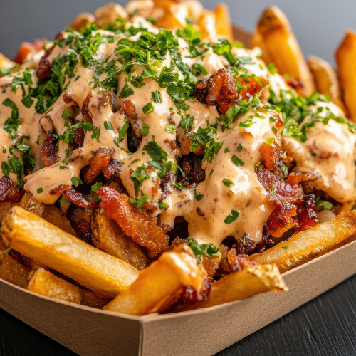 Loaded fries (Veg)