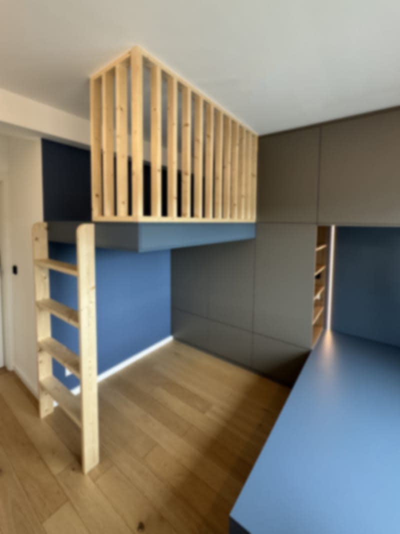 Built-in kids wardrobe Luxembourg Lopeseco