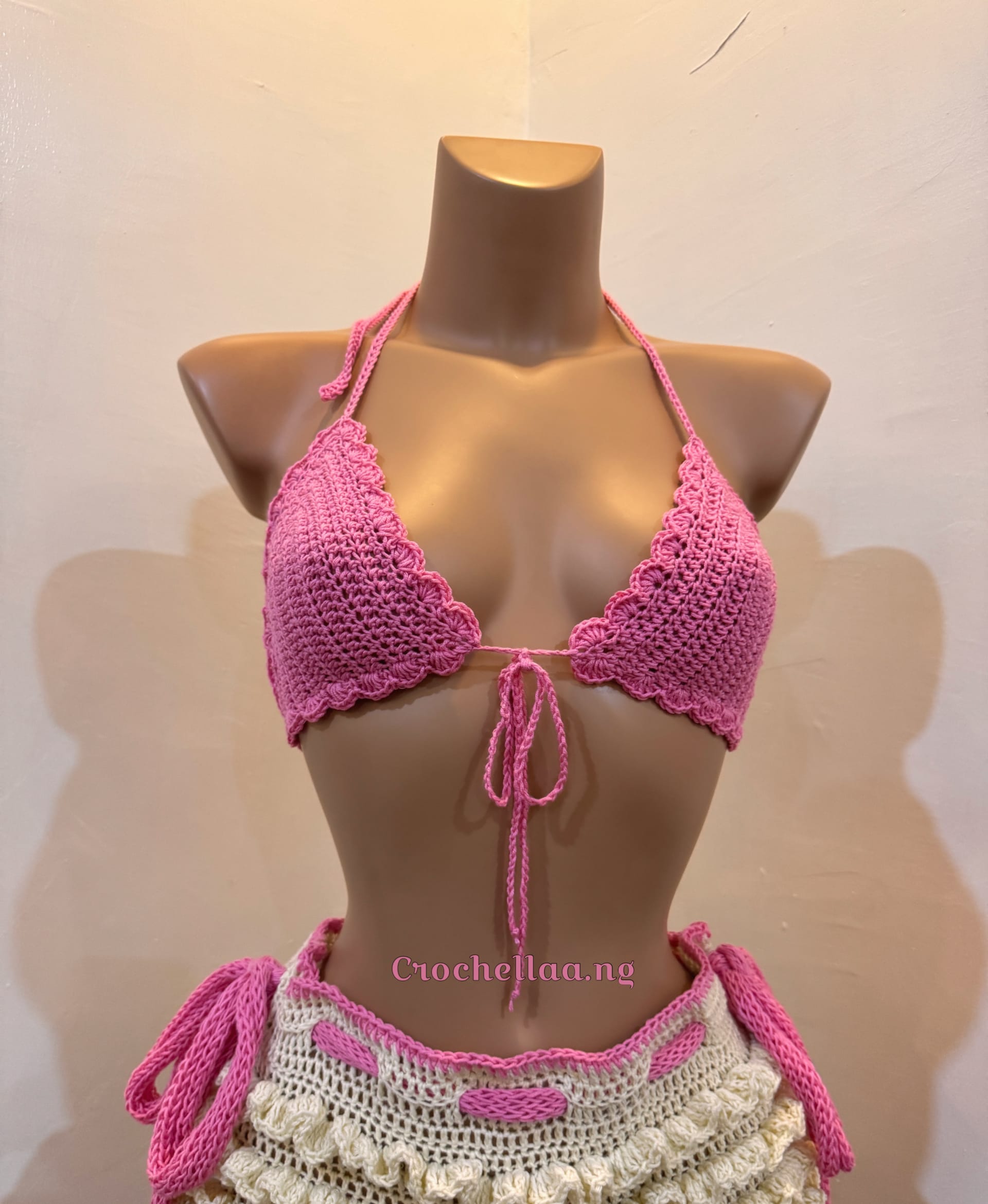 CROCHET THREE PIECE view 3