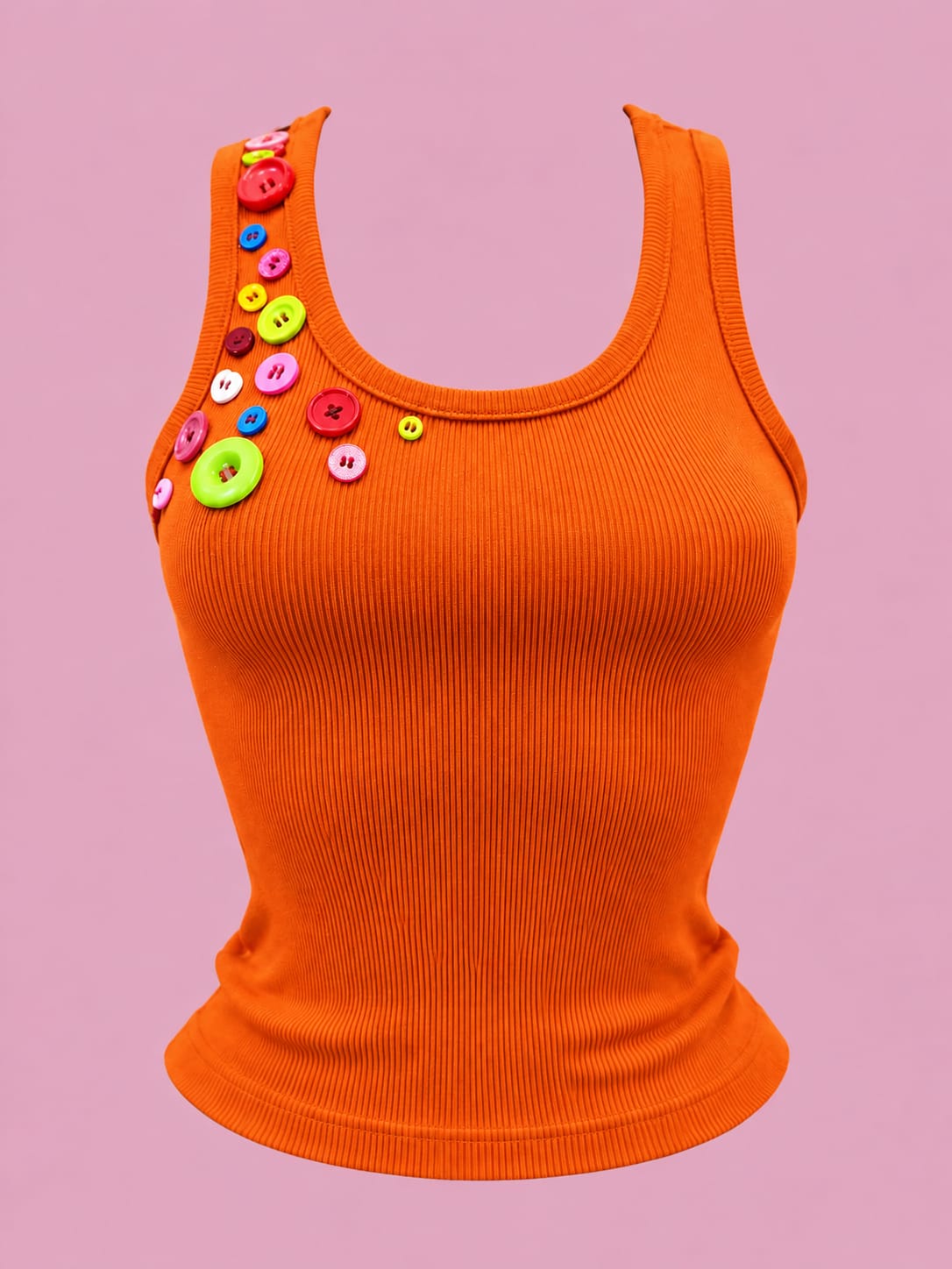 Crochellaa Tank T - Handmade crochet knitwear
