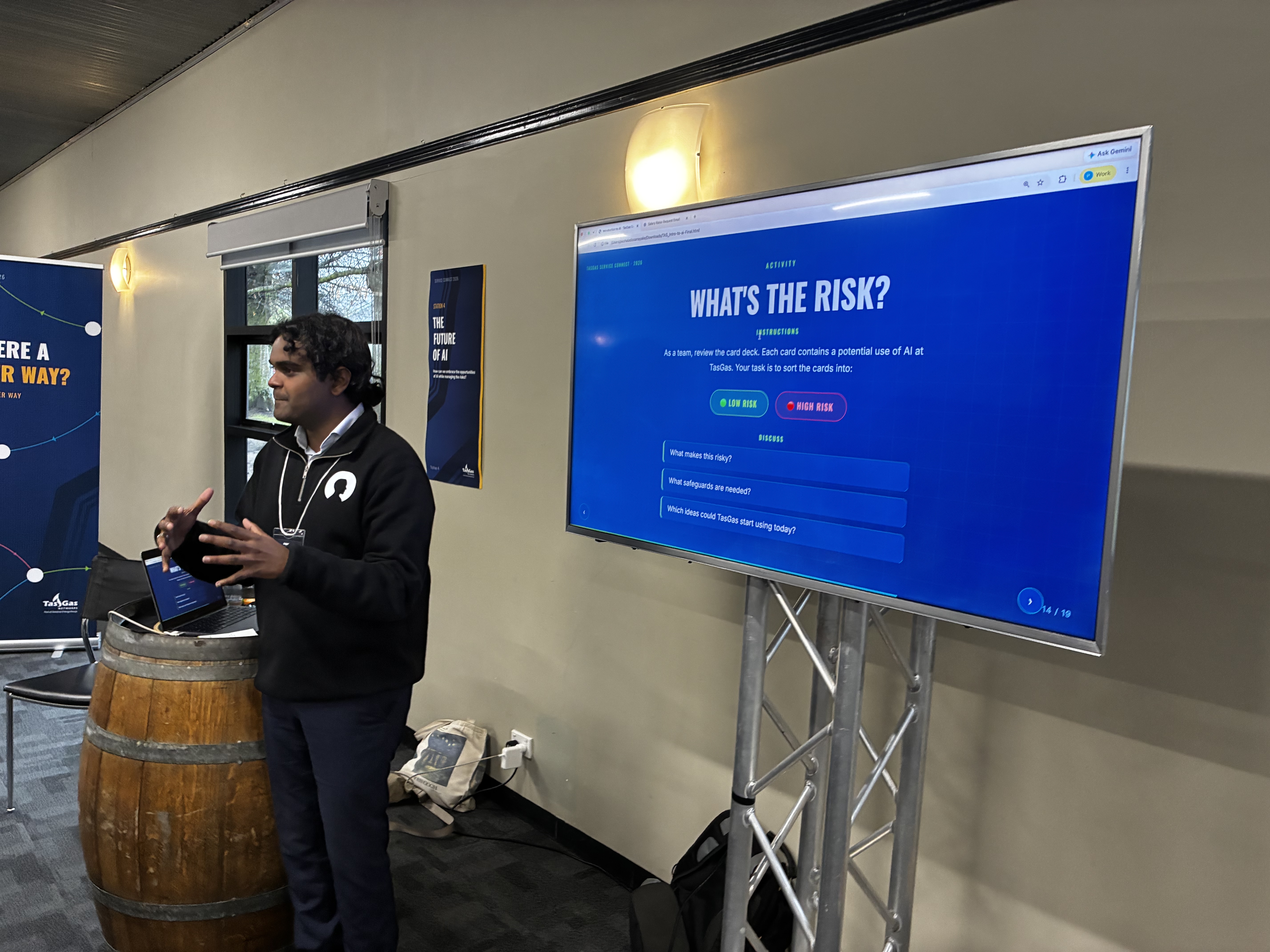Tas Gas Service Connect event