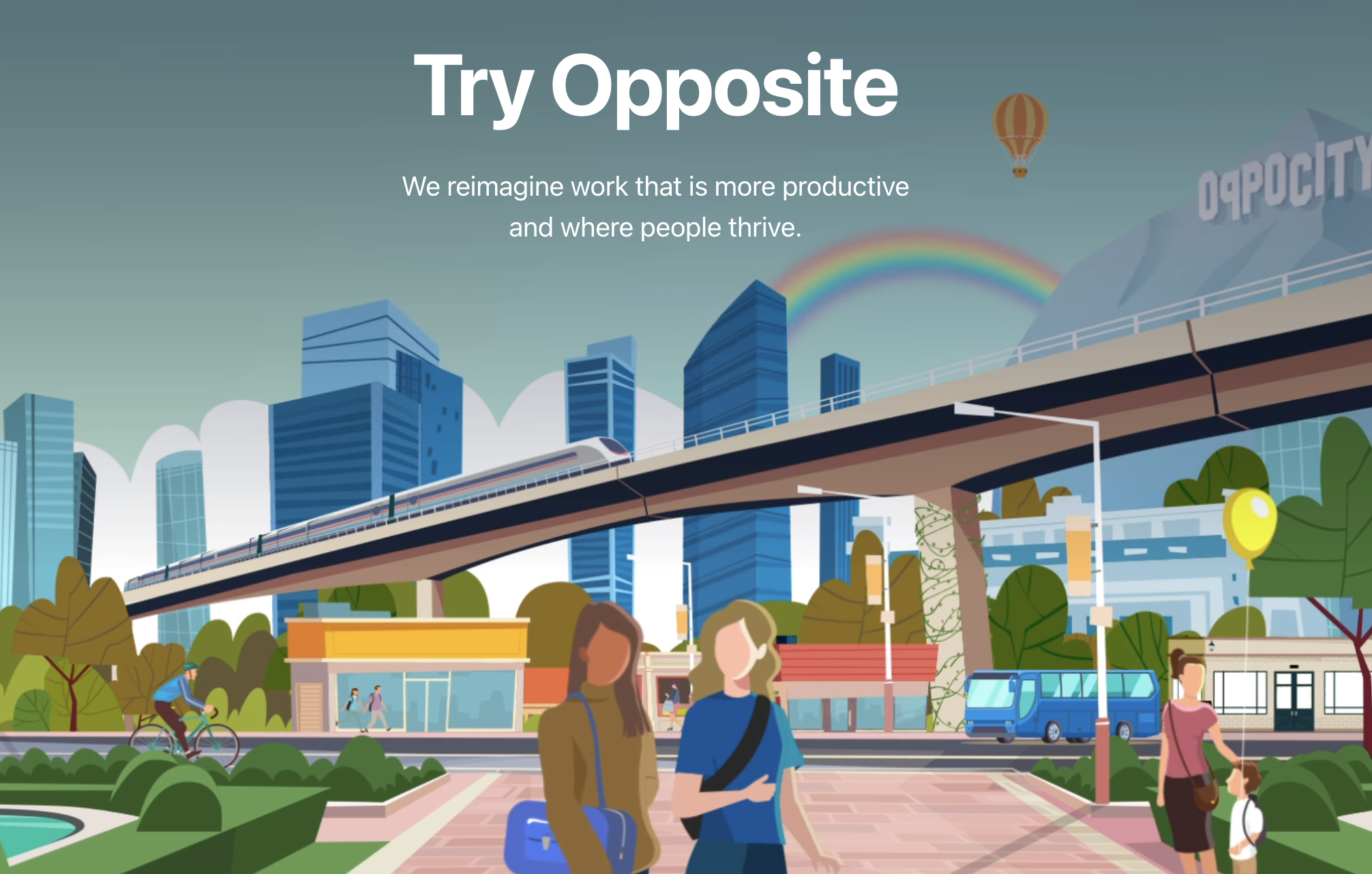 Opposite