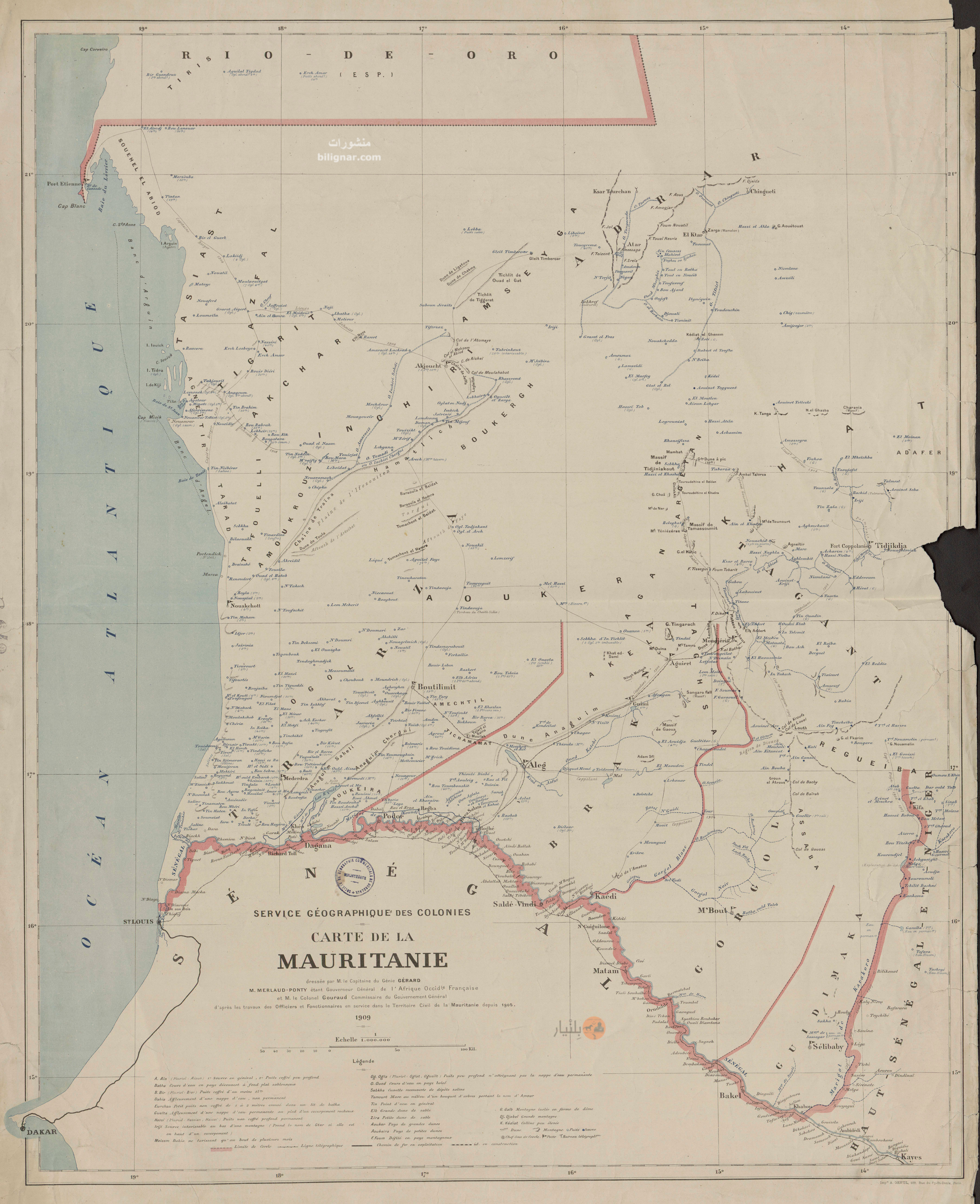 موريتانيا سنة 1906