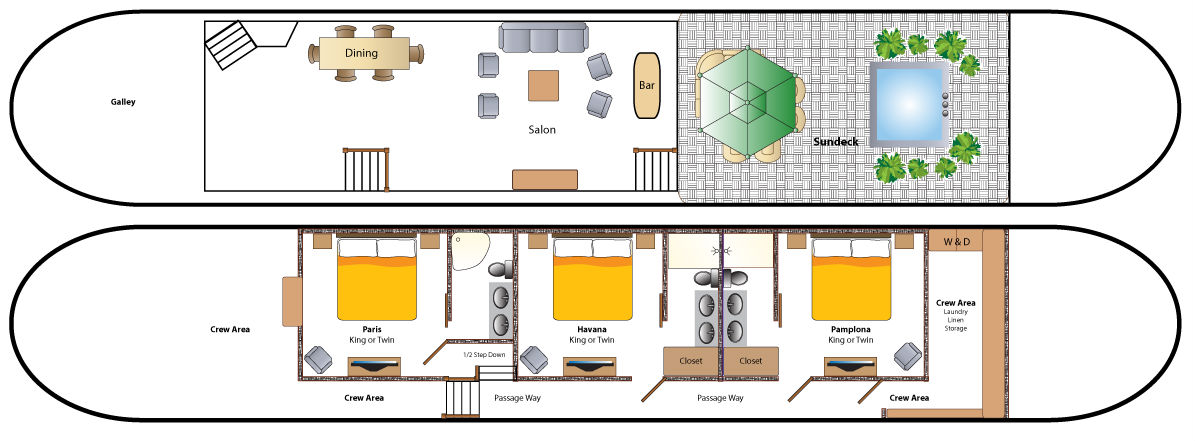 Grand Victoria Deck Plan