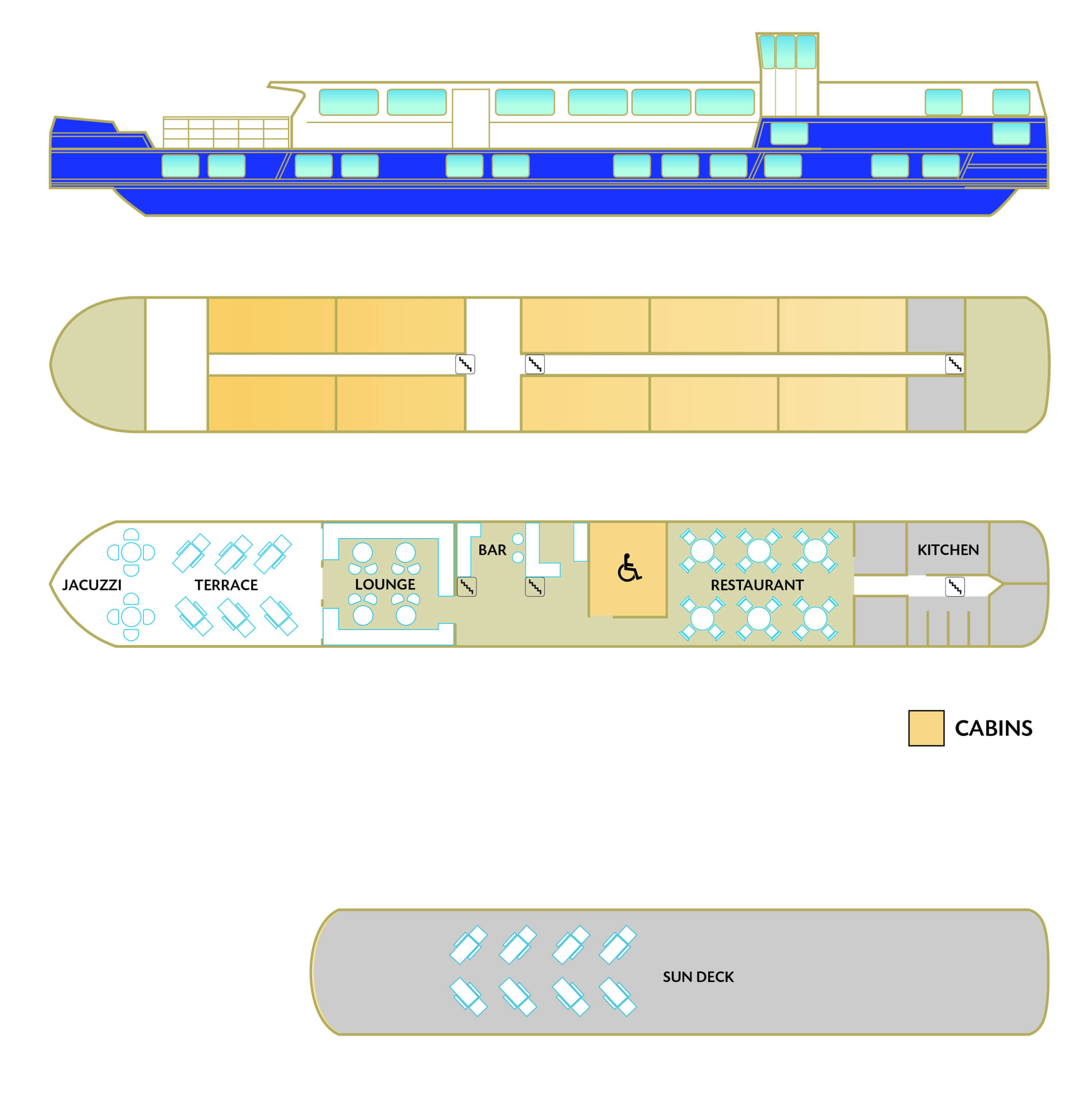 Anne Marie Deck Plan