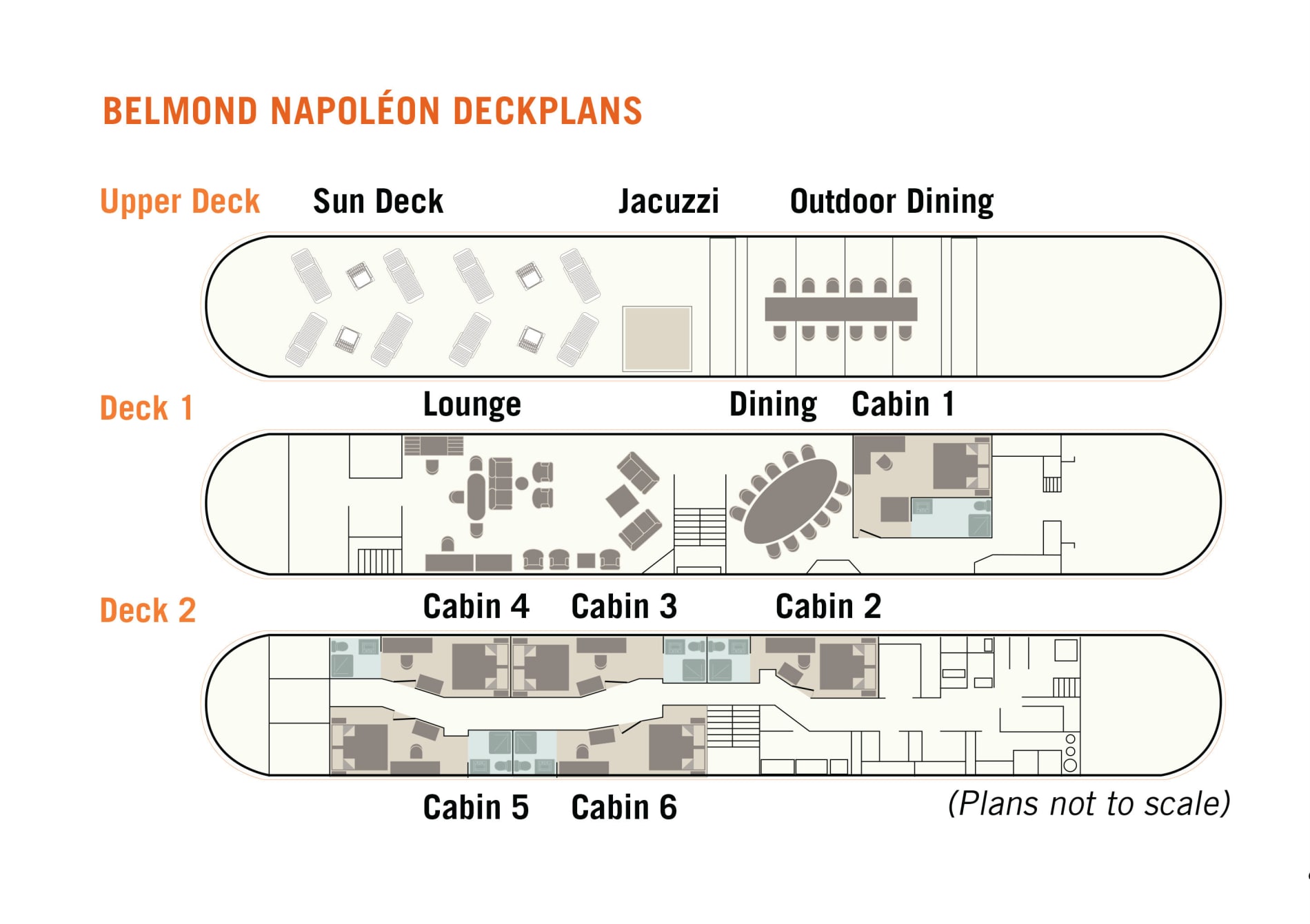 Napoleon Deck Plan
