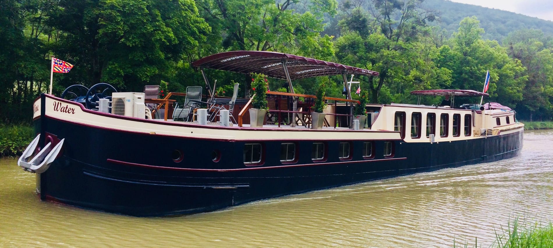 Wine & Water Barge Burgundy Canal Cruise France Cruises