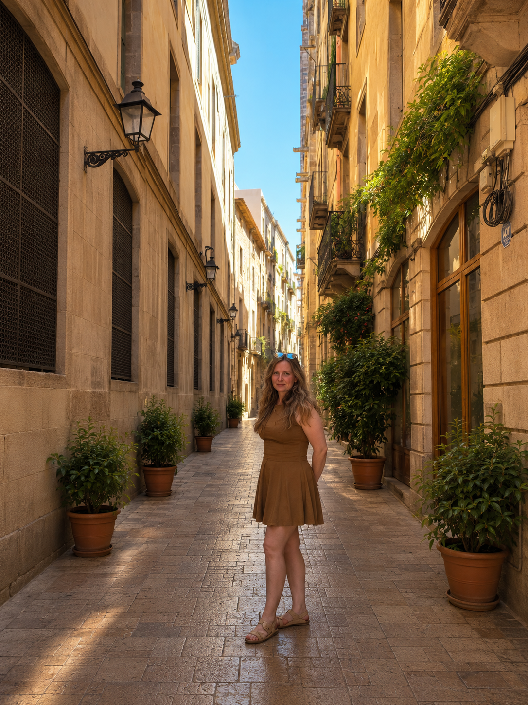 Amanda Carmichael in Barcelona – founder of The Rising MOM